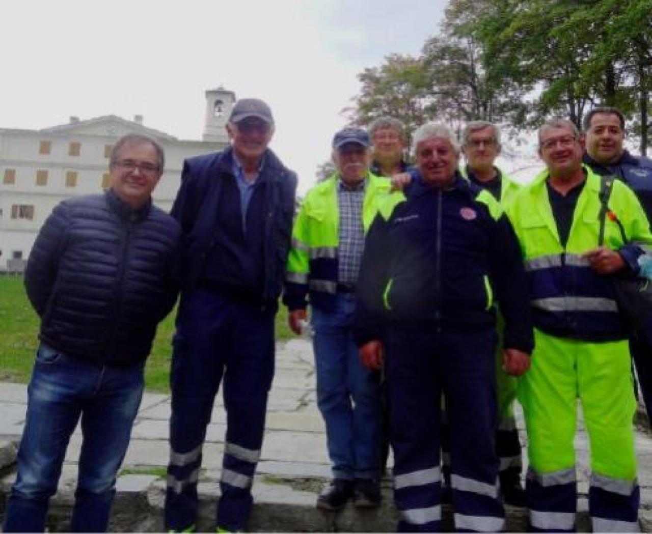 Al lavoro sulla Strada dei Cannoni