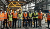 Chiara Appendino in visita all’Alstom