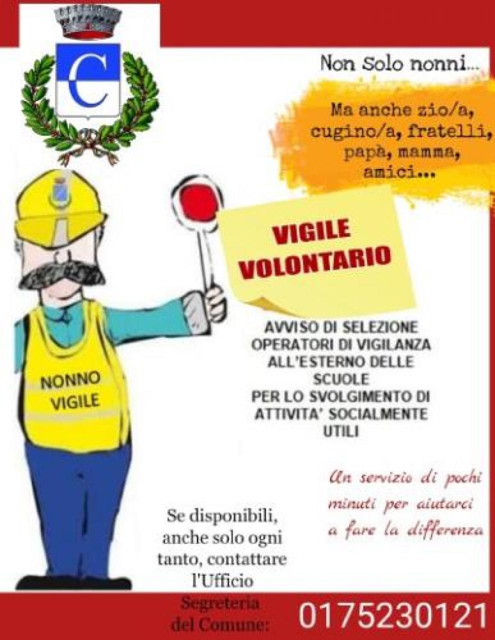 Costigliole, si cercano volontari civici Pochi minuti preziosi davanti alle scuole