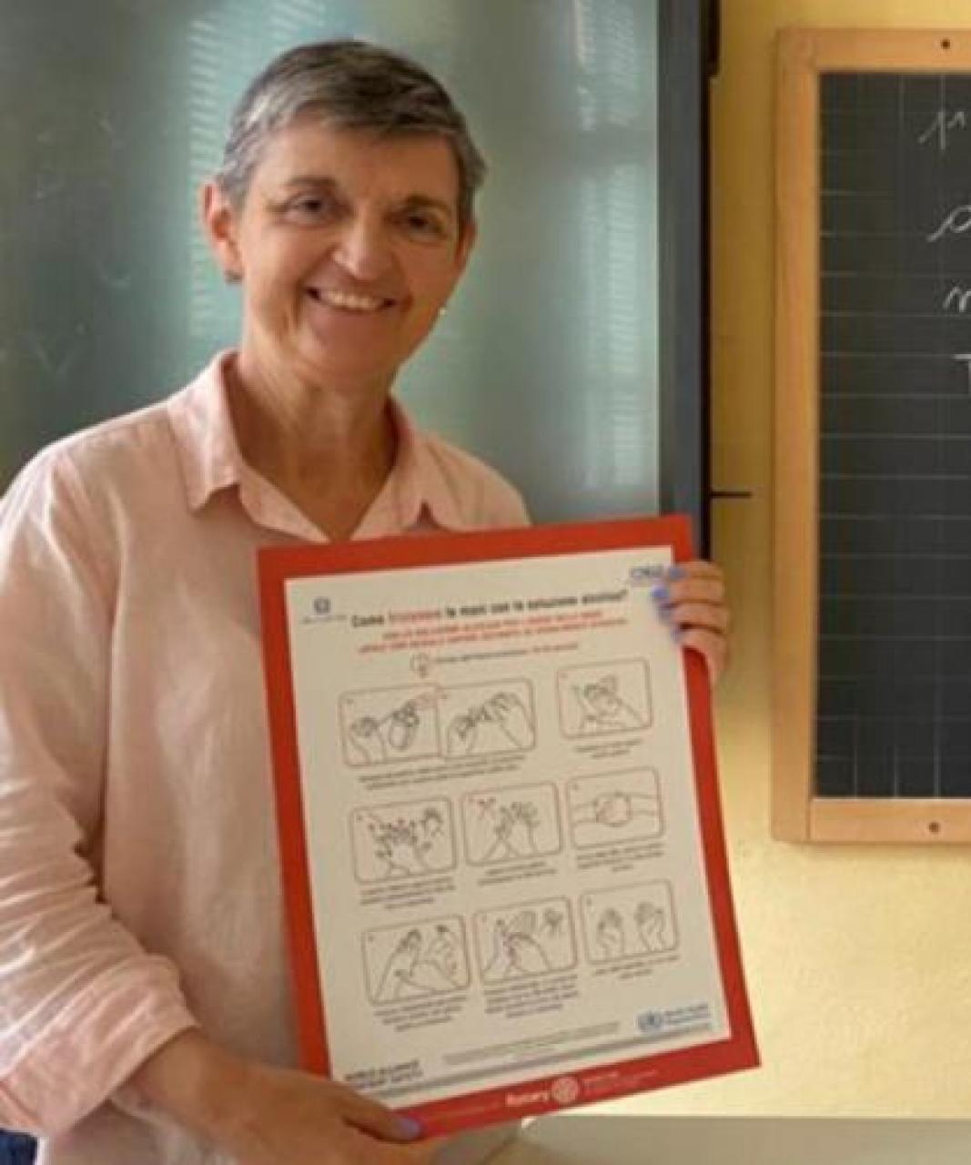 Gel igienizzante nelle classi dell’istituto comprensivo