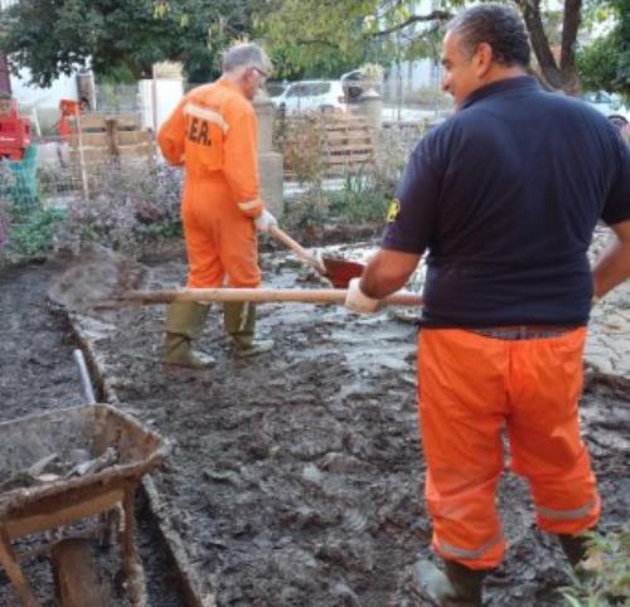 Il soccorso radio impegnato a ceva La Protezione civile nelle aree alluvionate