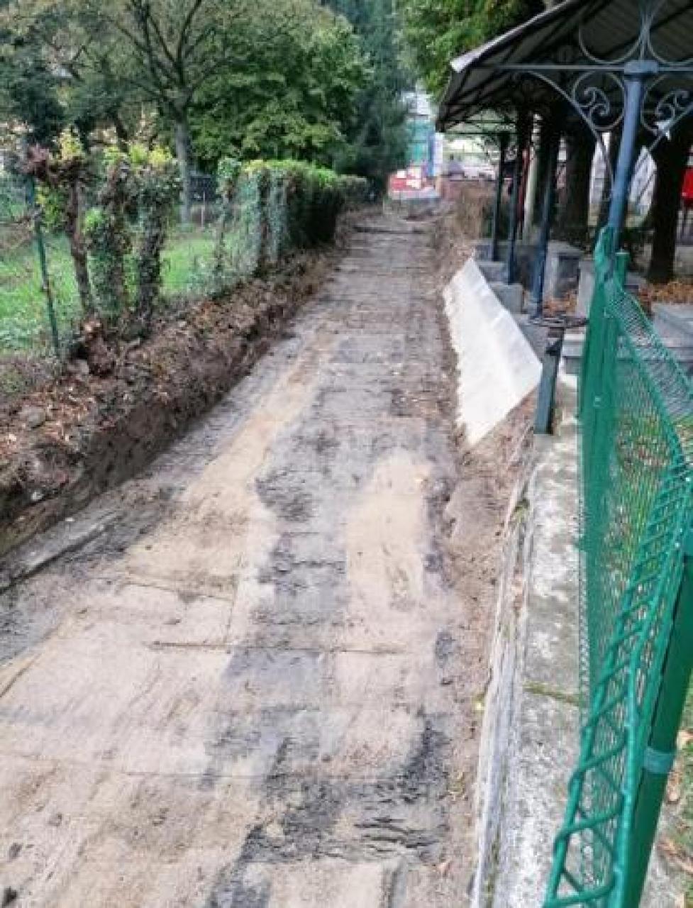 Lavori al bedale del concentrico