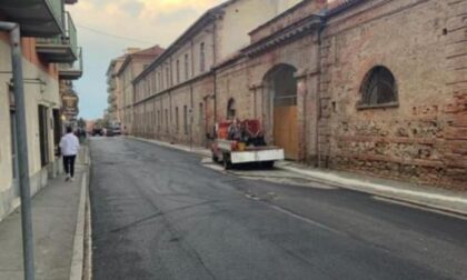 Nuovo asfalto in corso piemonte