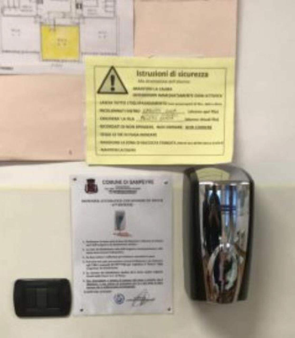 Sampeyre, dispenser automatici per l’igiene degli alunni a scuola