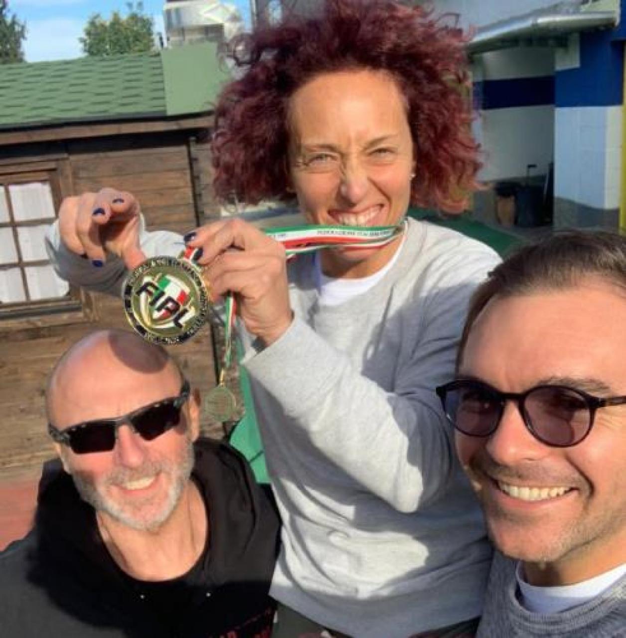 Sollevamento pesi Verzuolo è tricolore