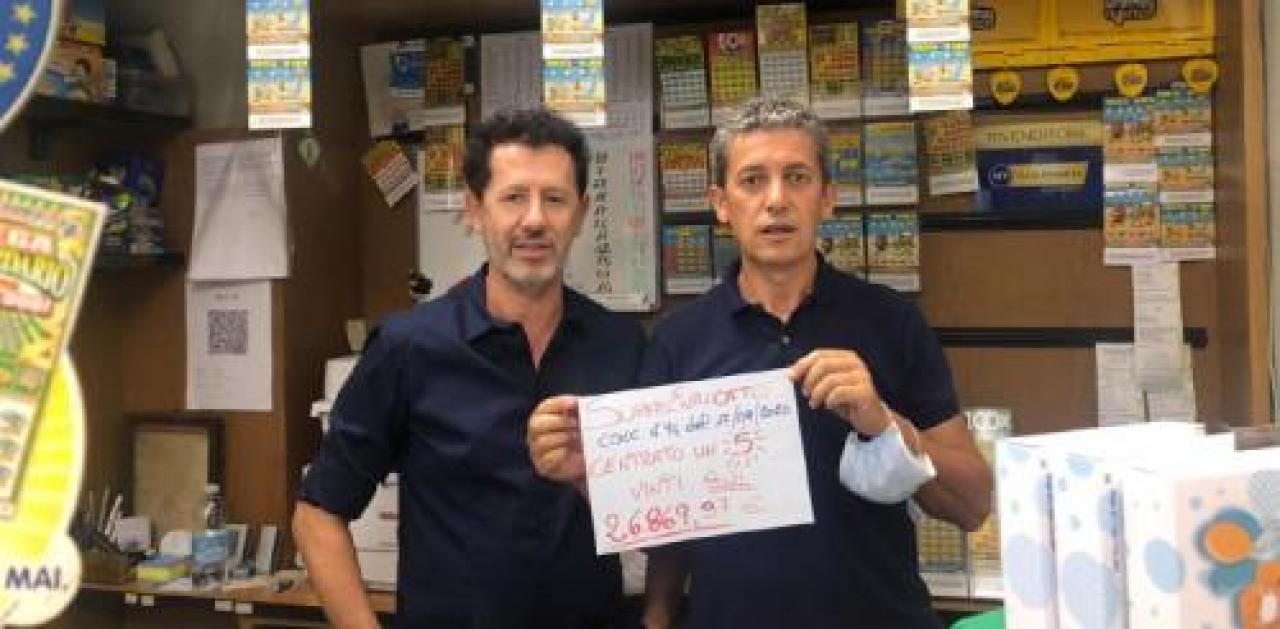Superenalotto, in città centrato un “5” da oltre 26 mila euro