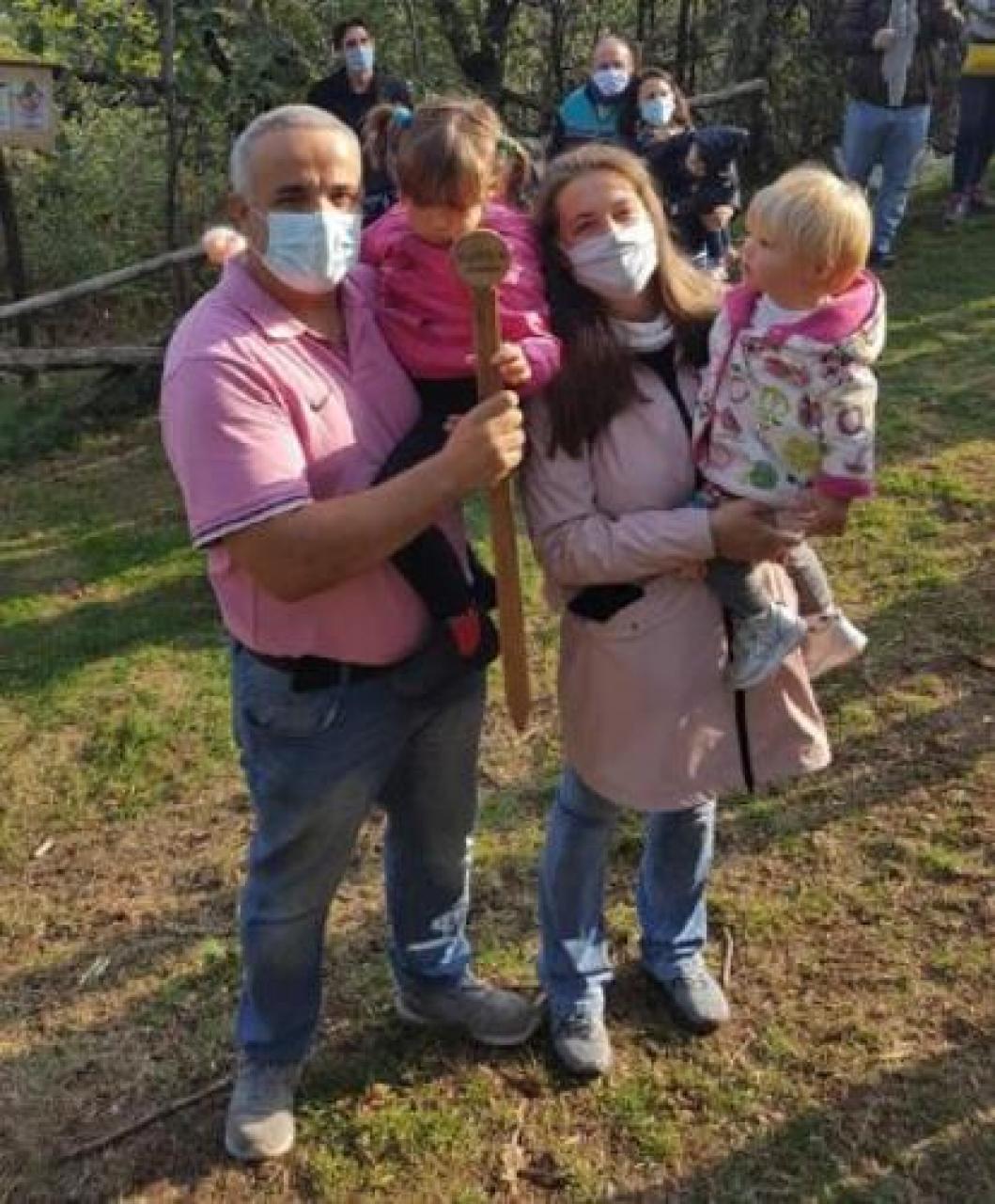 Un albero ogni nato sulla Rocca di Cavour
