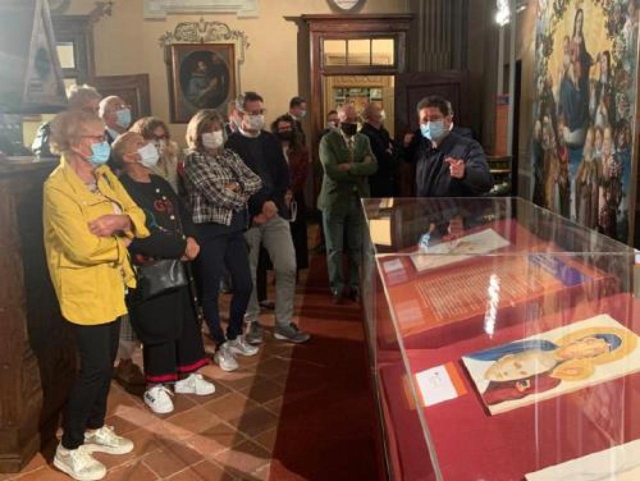 Visita alla mostra su papa wojtyla
