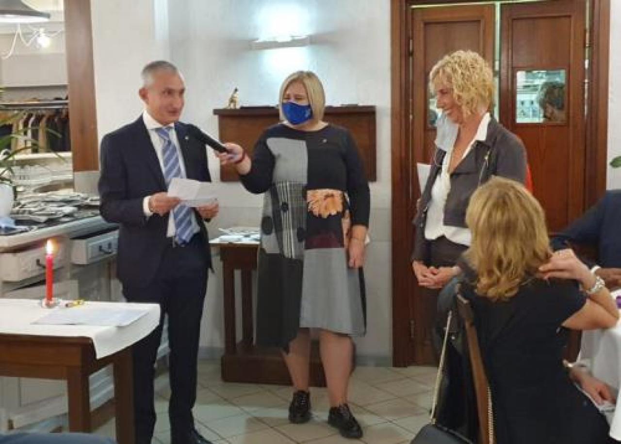 I Lions accolgono Cristina Capellino
