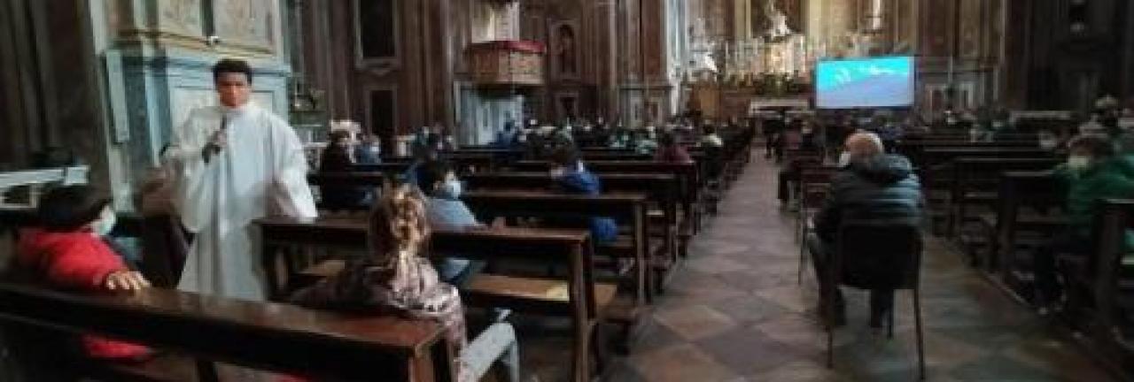 Il catechismo riparte ricordando il Beato