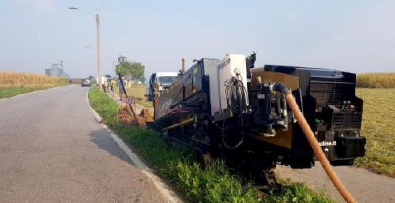 Isiline: fibra nelle frazioni di Carmagnola