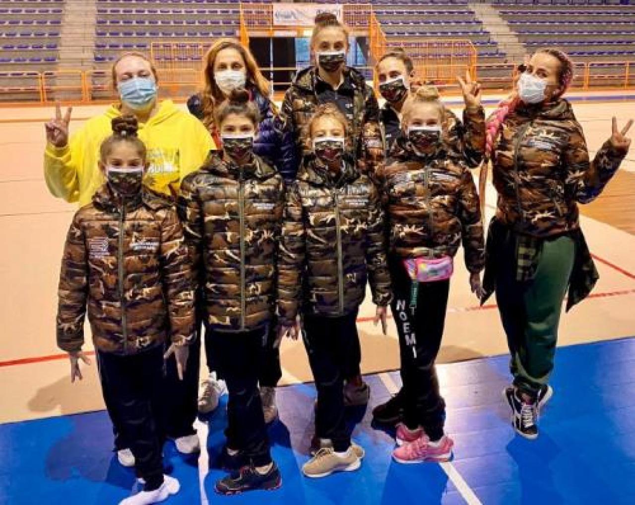 Le ginnaste saluzzesi al collegiale veronese