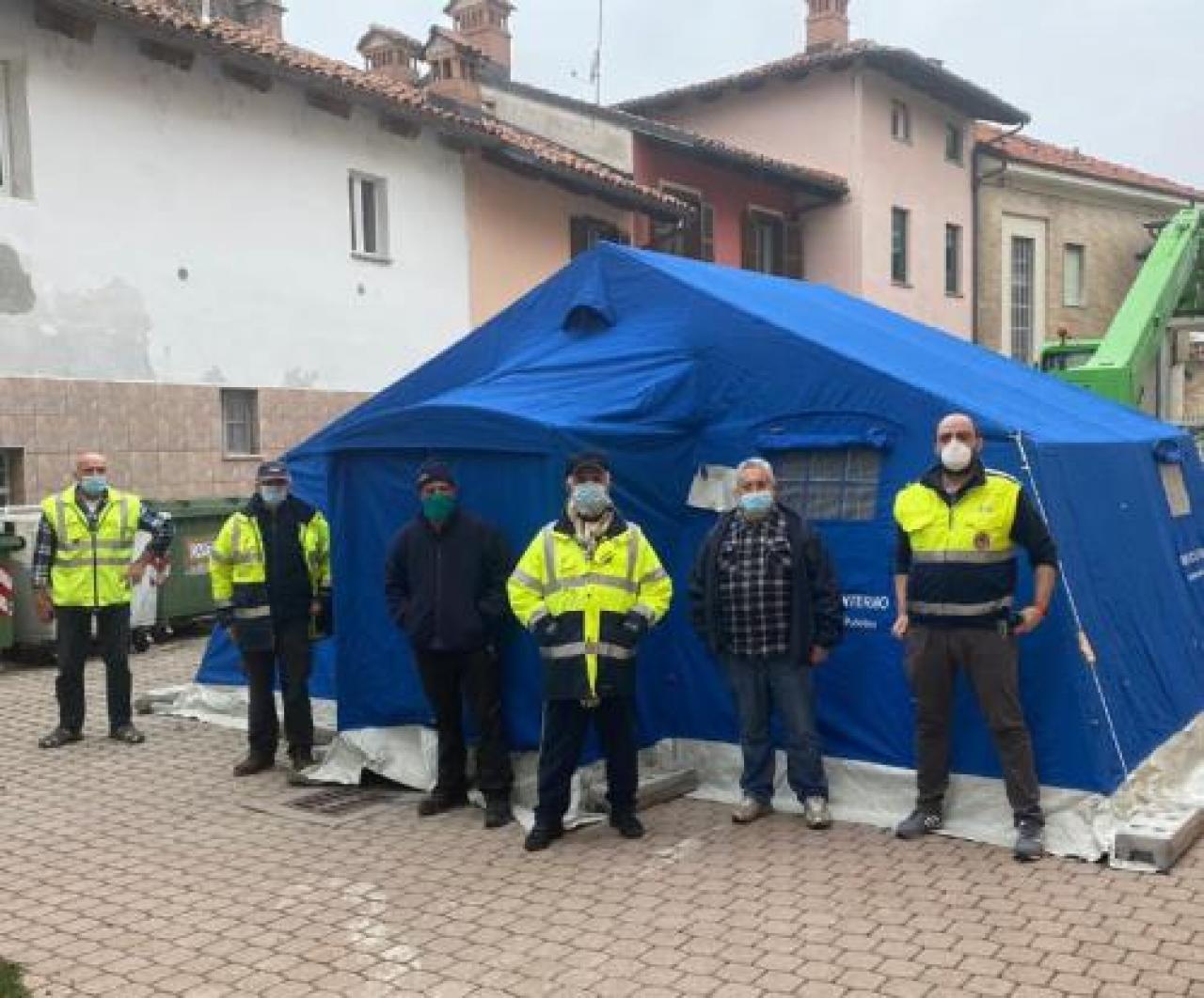 Tamponi rapidi in pianura