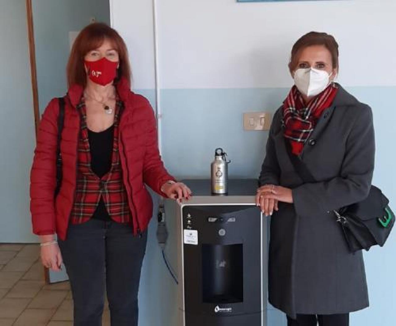 Borracce in alluminio alle scuole di Lombriasco