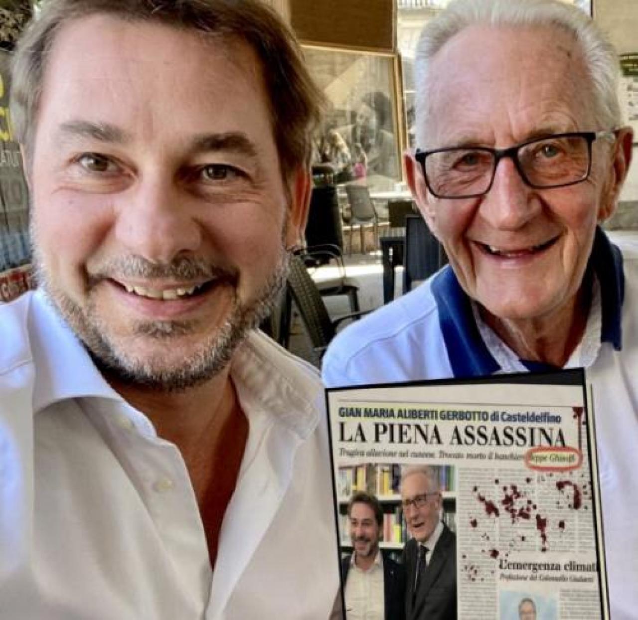 Il pittore, il civich e l’assessora nel giallo di Aliberti Gerbotto la piena assassina Un affresco cittadino attorno al protagonista Beppe Ghisolfi
