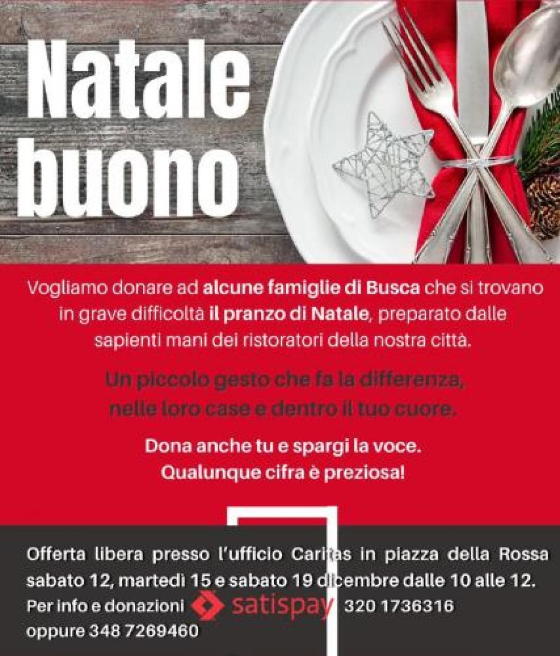 Il pranzo di Natale offerto a chi è in difficoltà E un sostegno anche per i ristoratori in crisi