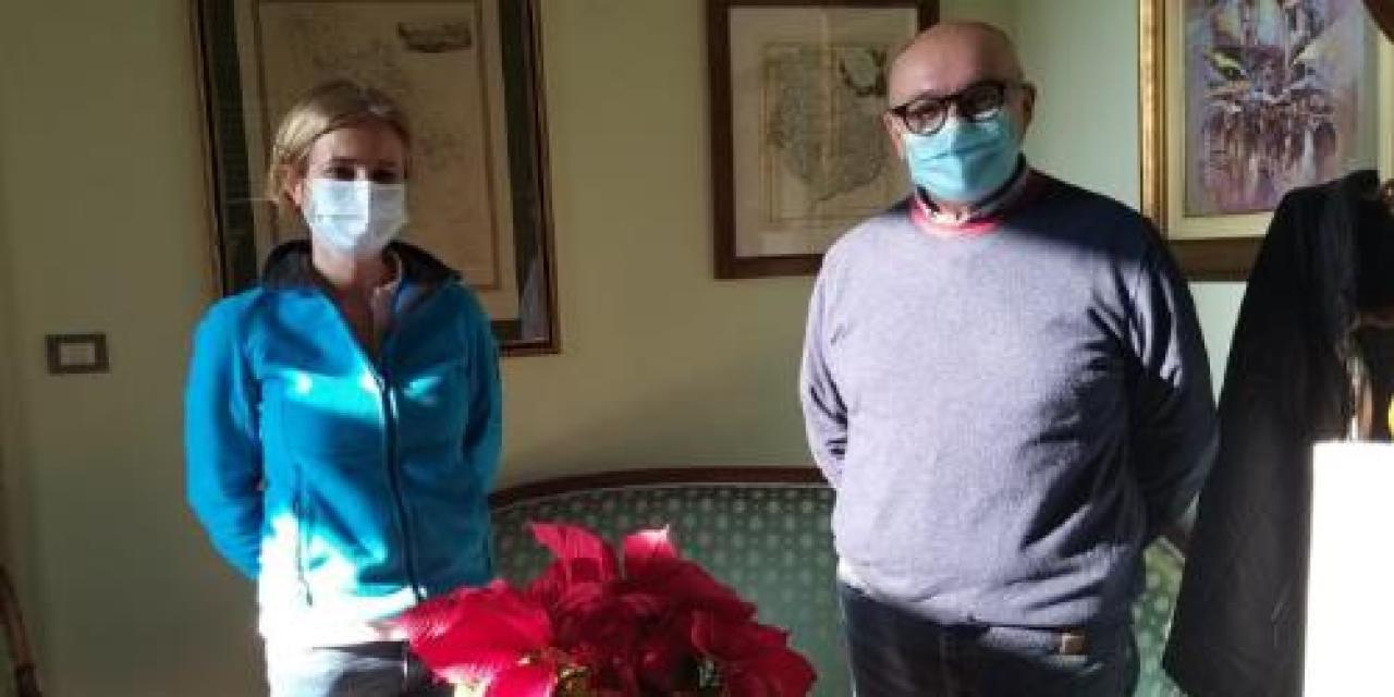 In comune a moretta arriva silvia