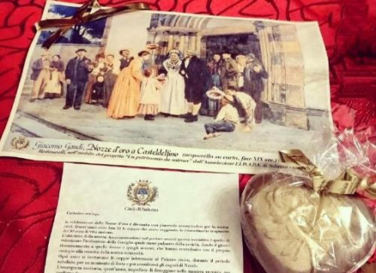 L’abbraccio “virtuale” del sindaco alle coppie insieme da 50 anni