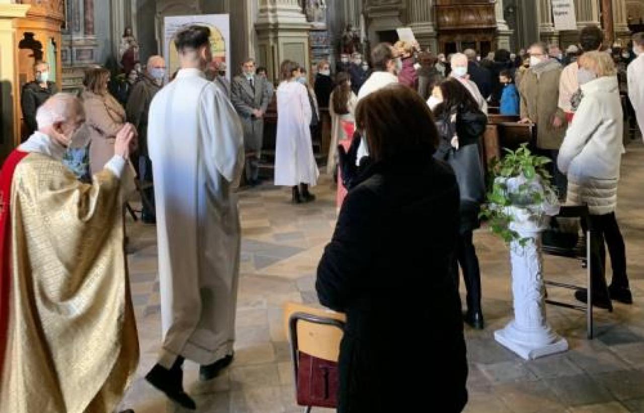 L’ora dei saluti con don Mario