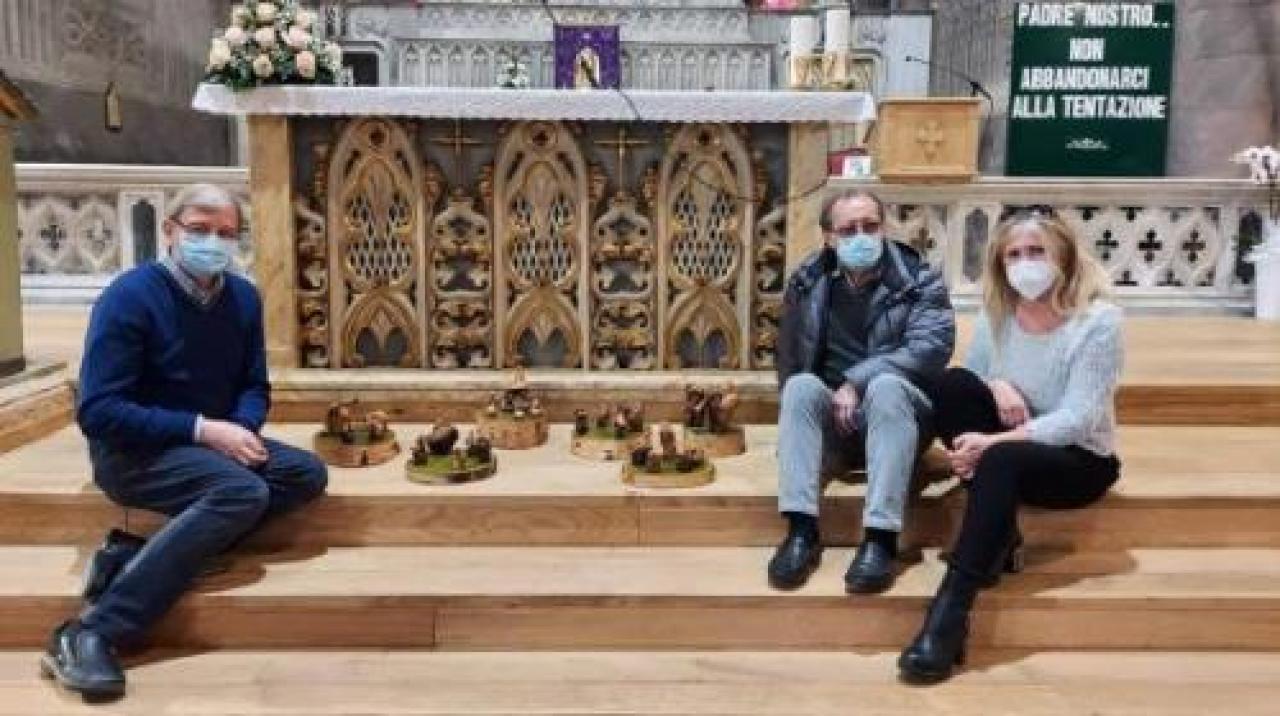 La geolocalizzazione è attiva a Revello il presepe toux a revello