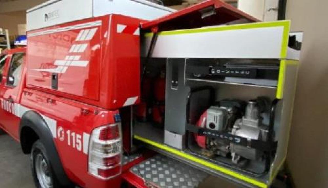 Dronero, nuovo sistema di soccorso per sollevare le auto