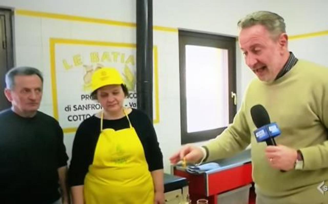 Germana e Fiorenzo portano in tv le Batiaie di Sanfront