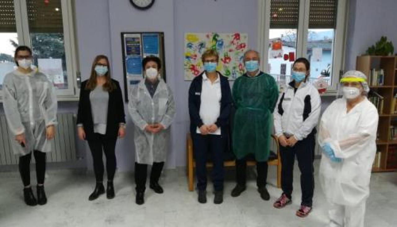 Partite le vaccinazioni nelle case di riposo