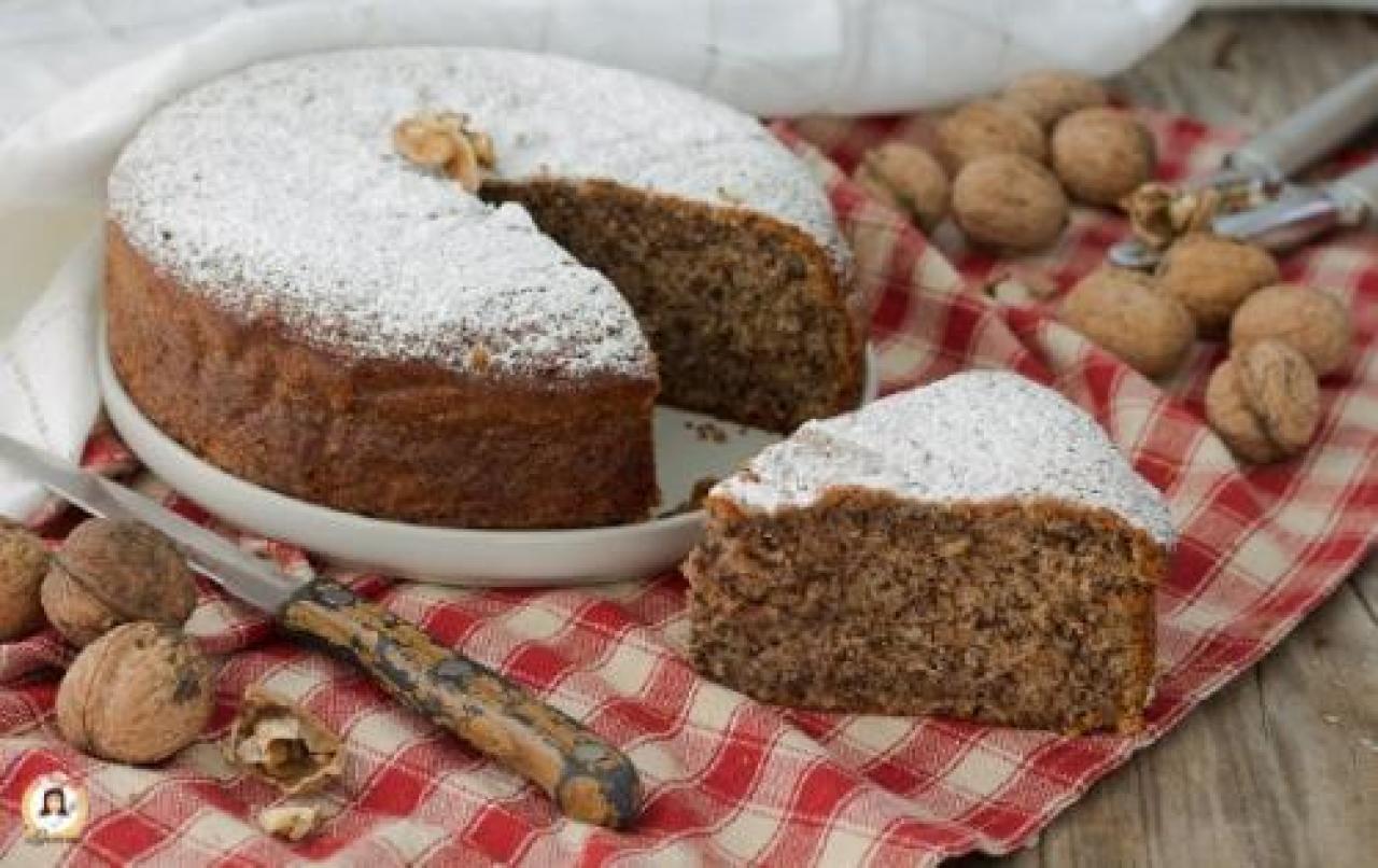 Per finire, la torta di noci
