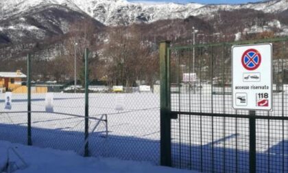 Pista dell’elisoccorso bloccata dalla neve