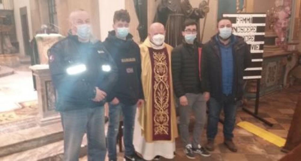 SCARNAFIGI, incanto e benedizione di sant’antonio con i massari