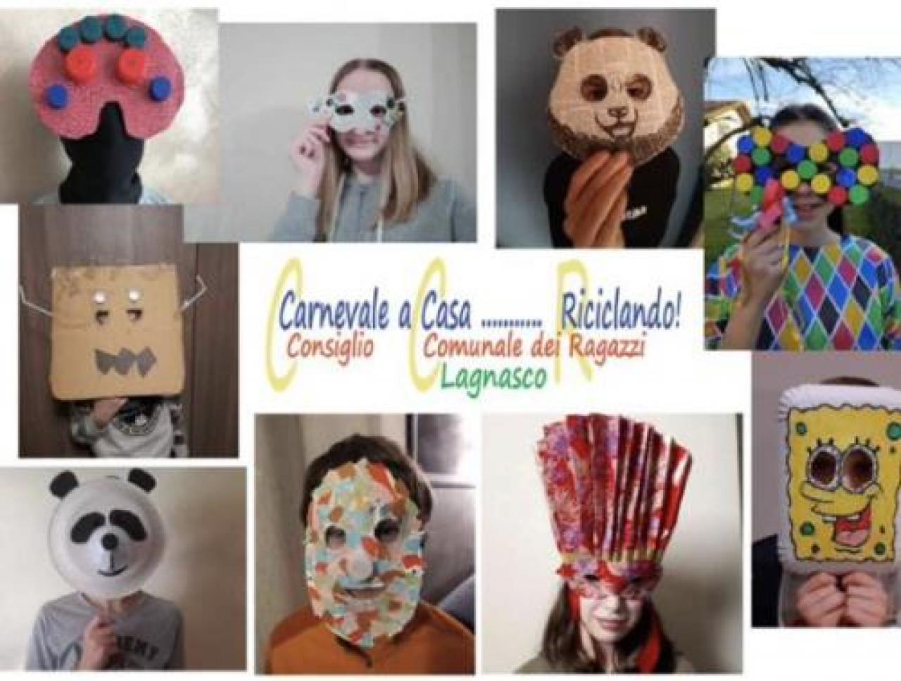 Carnevale a Casa Riciclando