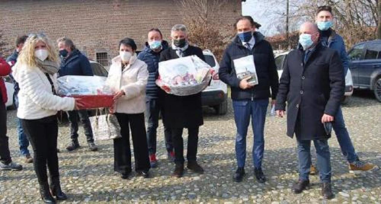 Cirio visita il cantiere del cine