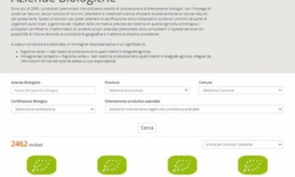 Il sito conta già la presenza di 2500 realtà certificate, identificate con il simbolo della «fogliolina verde» Portale web per comprare biologico in regione: i prodotti di eccellenza e qualità sbarcano in rete