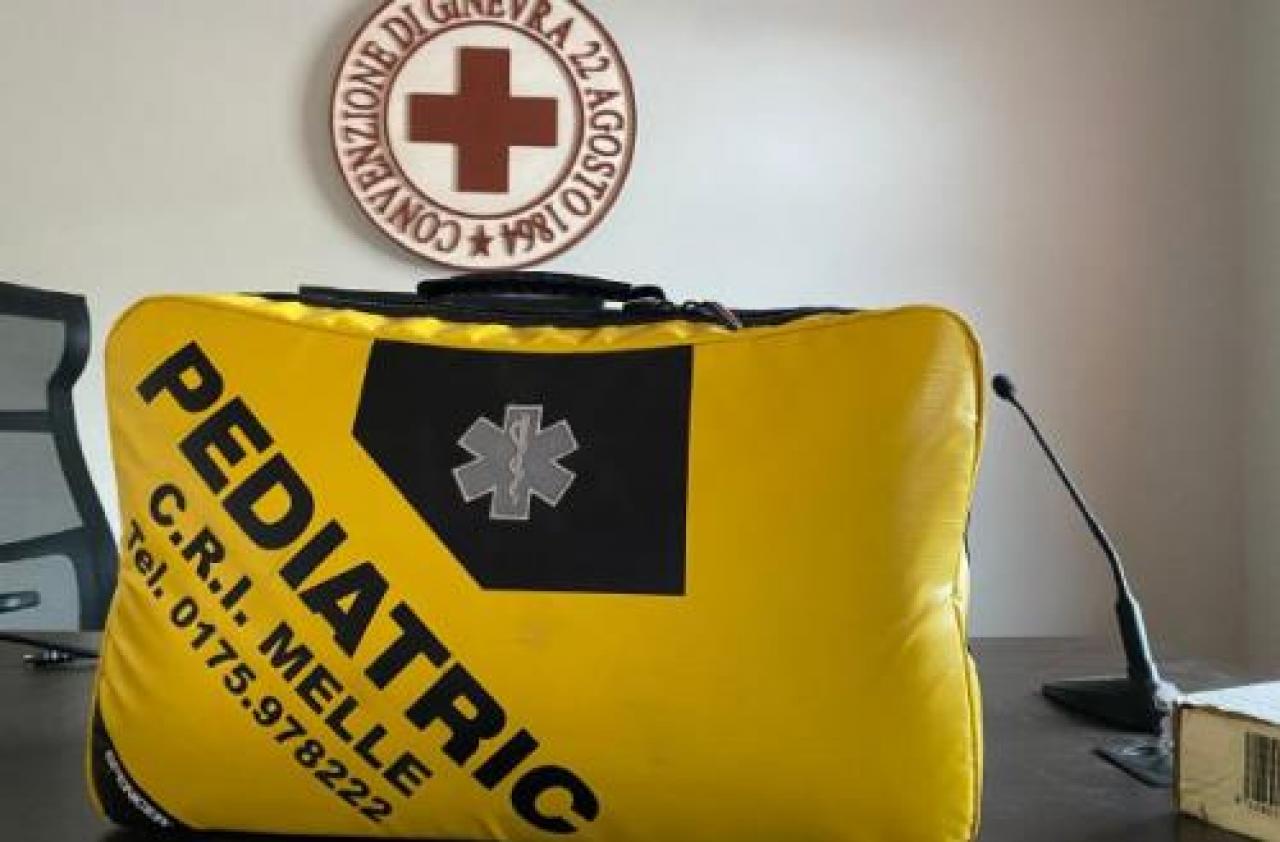 Melle, zaino della solidarietà