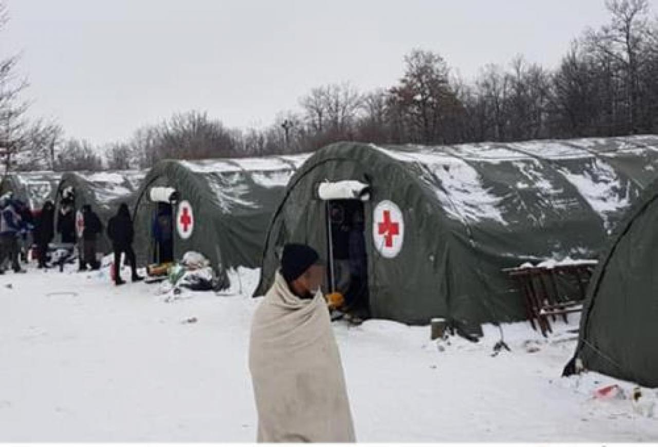 Quei migranti bloccati nel gelo in Bosnia