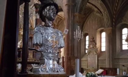 Restaurato il busto d’argento del patrono San Chiaffredo