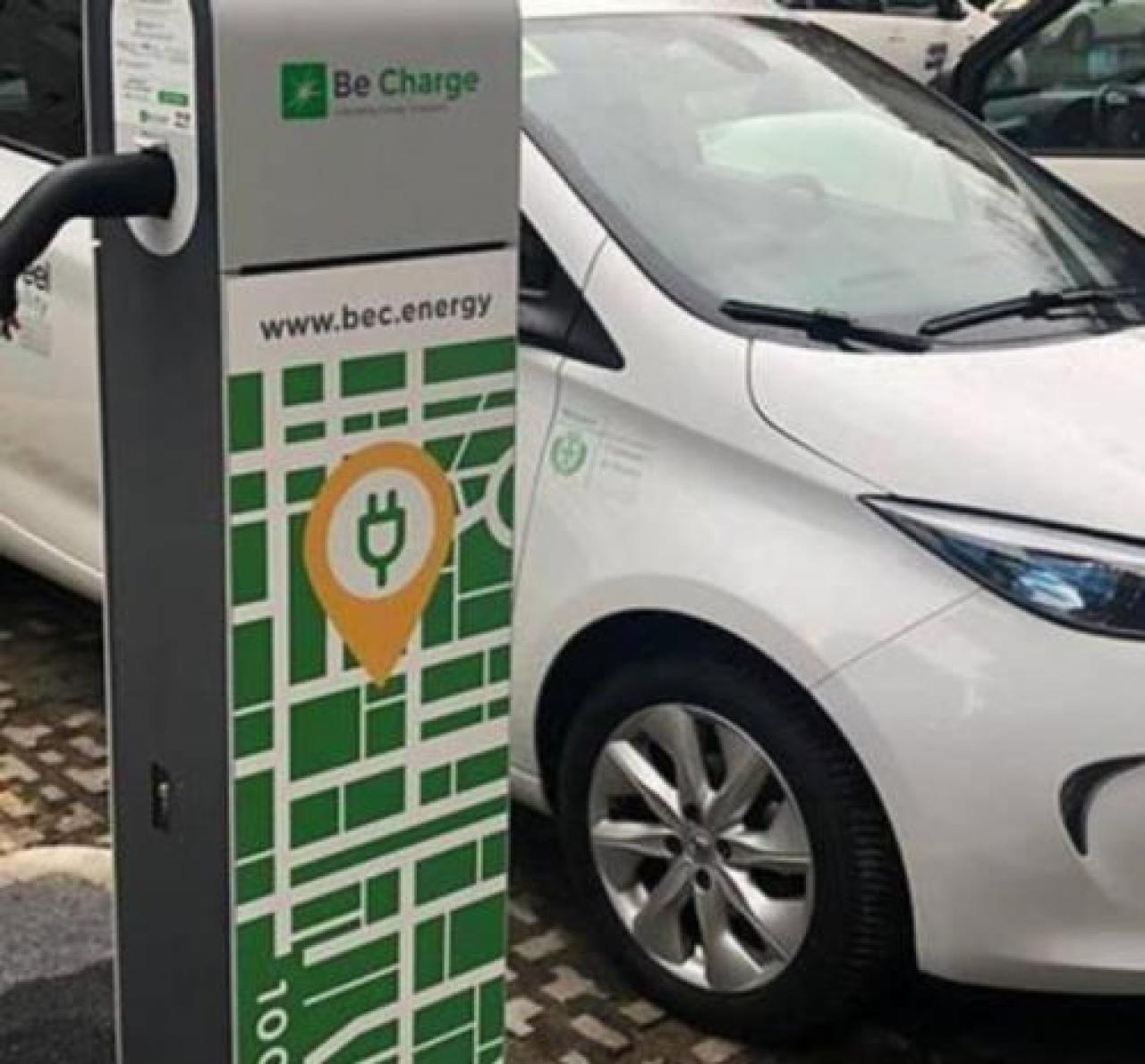 Ricarica per auto elettriche in centro