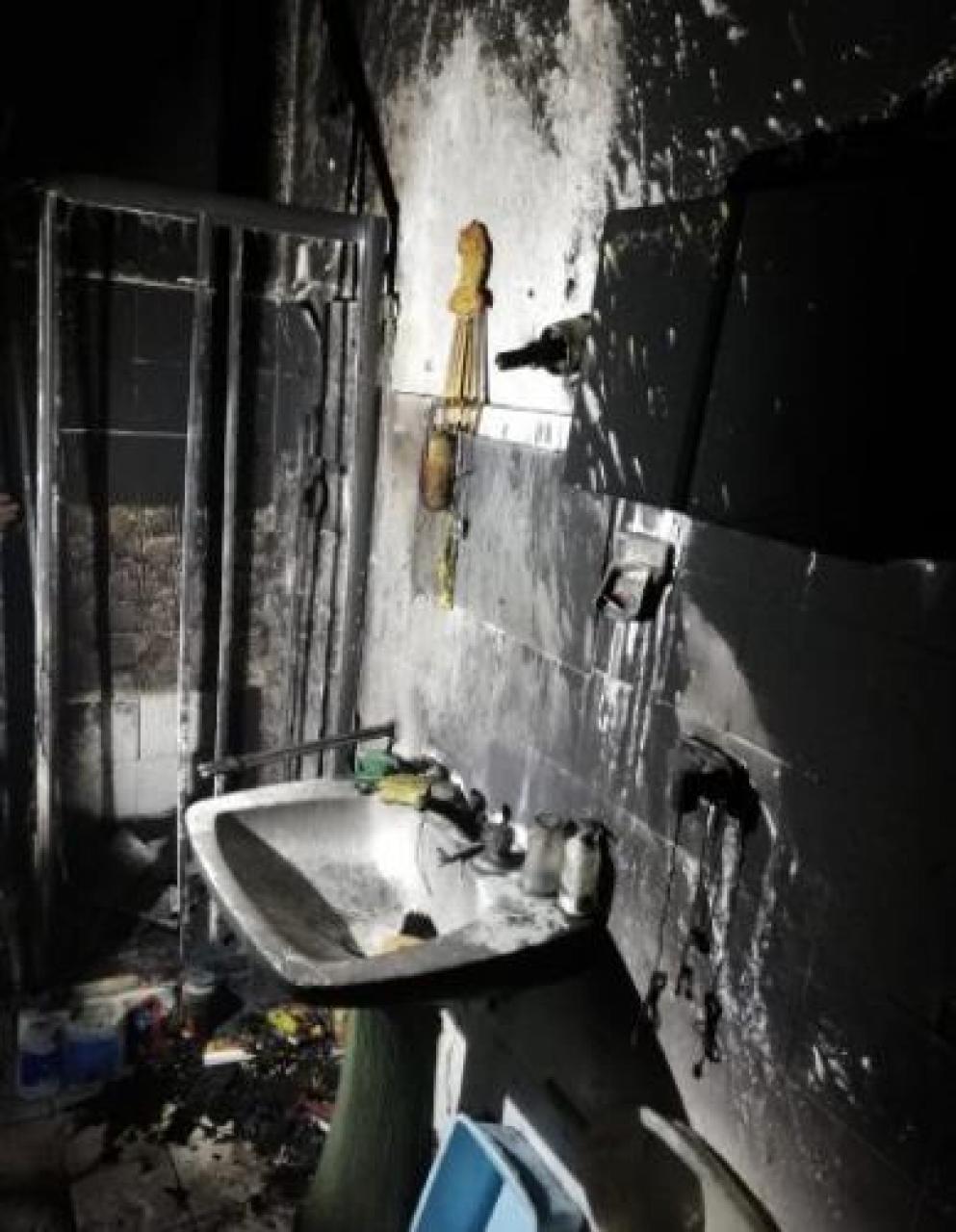 Bibiana, va a fuoco un alloggio