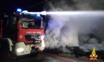 Busca, incendio a Castelletto