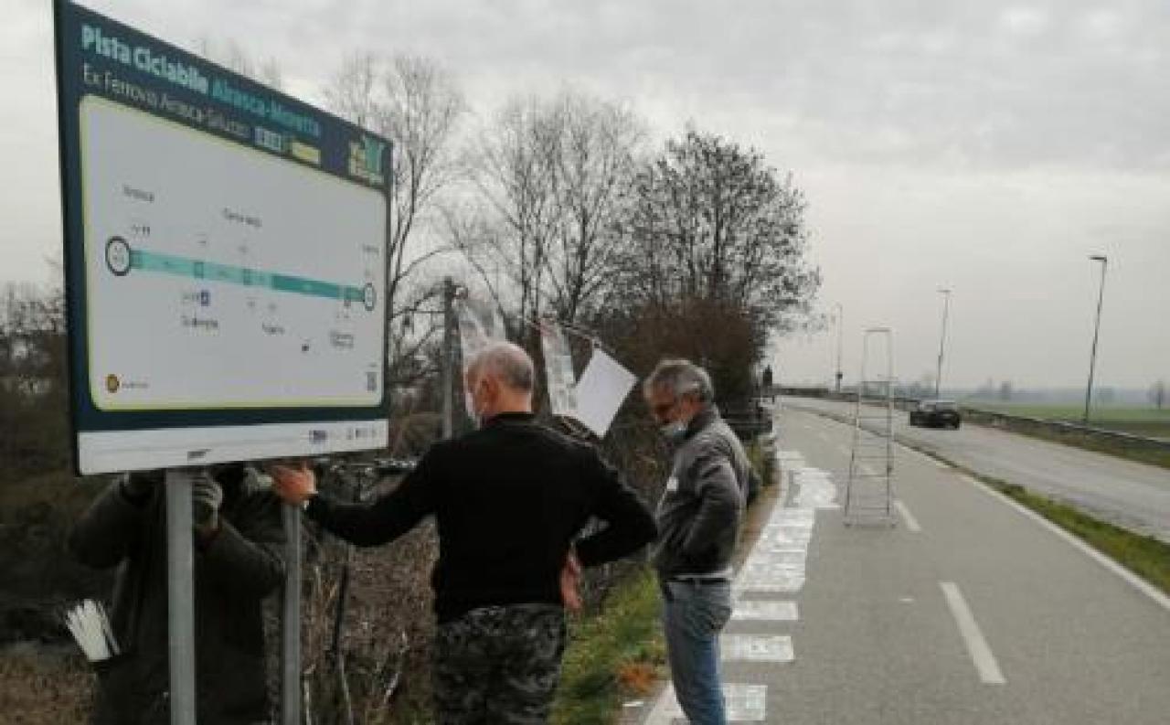 La mostra degli Amici allestita all’ex-casello di Villafranca