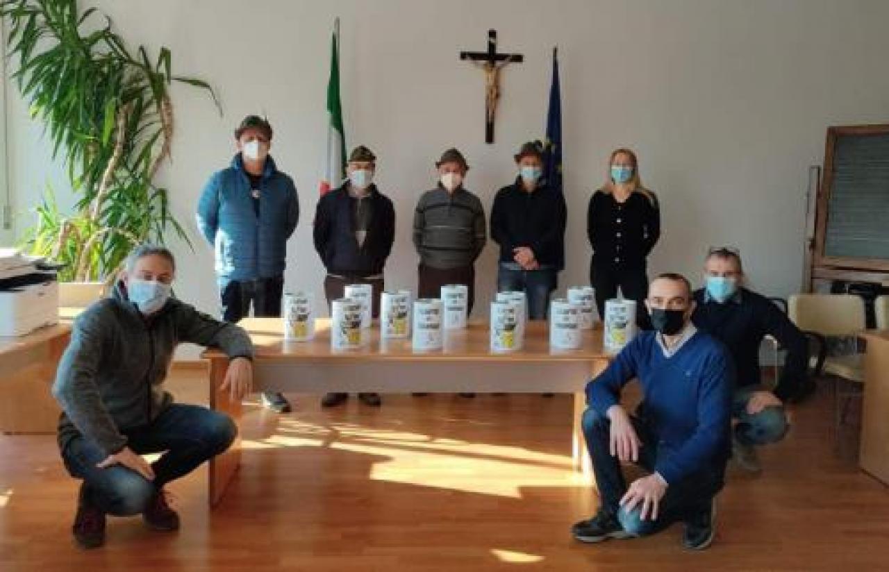 Manta, uova degli Alpini per aiutare chi ha bisogno