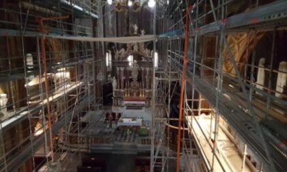 Nuovo stop alle messe in cattedrale per lo spostamento dei ponteggi