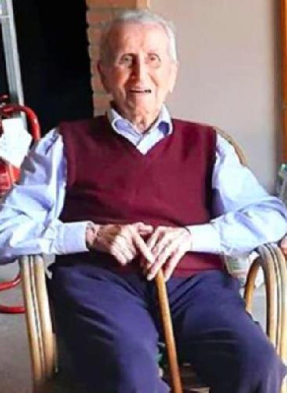 Pagno, addio a Michele panettiere centenario