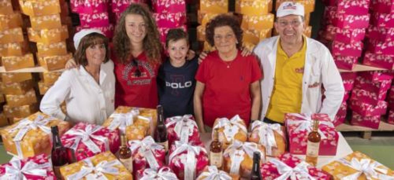 Tonda gentile e Moscato nella colomba di Albertengo