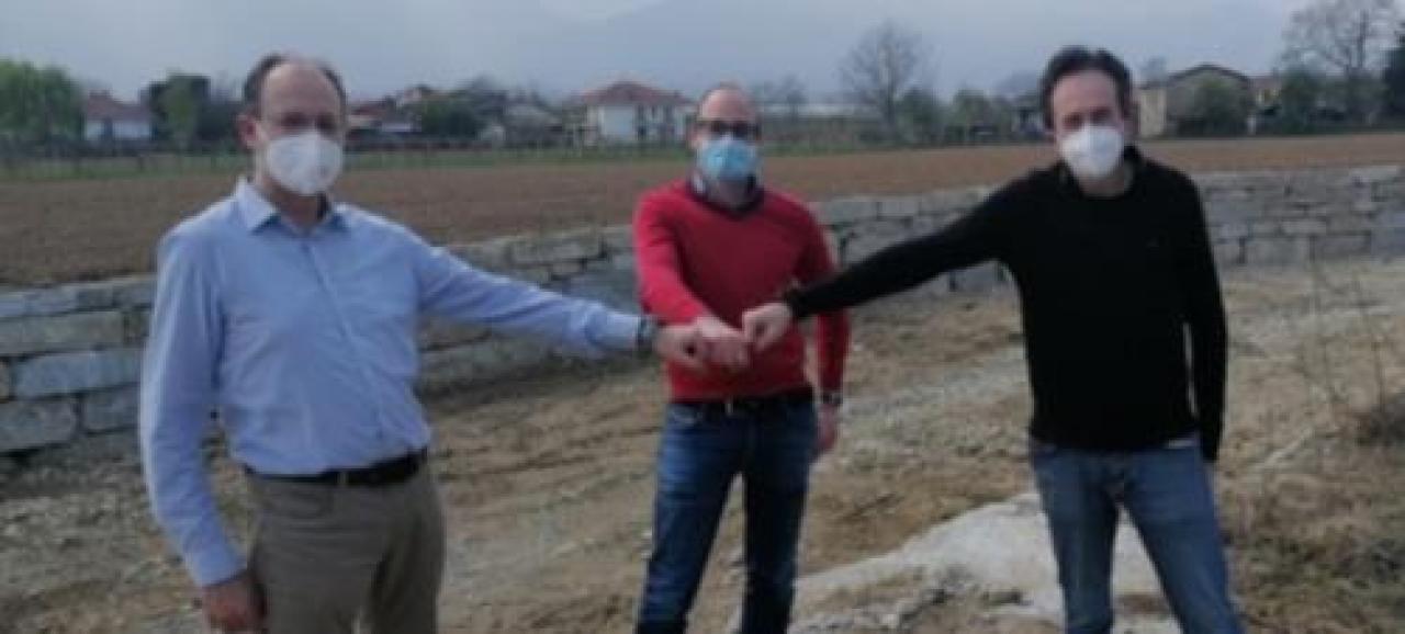 Asse Bagnolo-Cavour per il torrente Grana