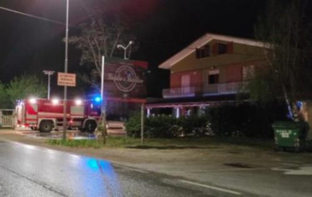 Incendio alla pizzeria di Bosco di Busca
