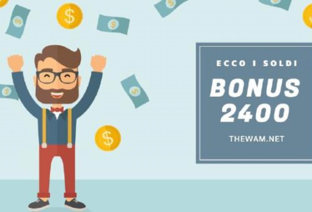 L’Inps liquida il Bonus da 2400 euro