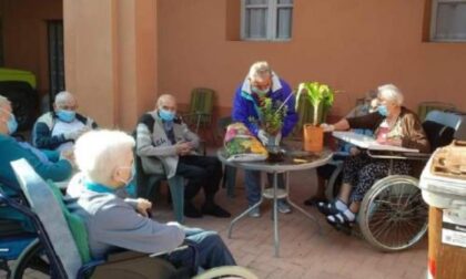 “Pollice verde” dei nonni alla residenza Orchidea