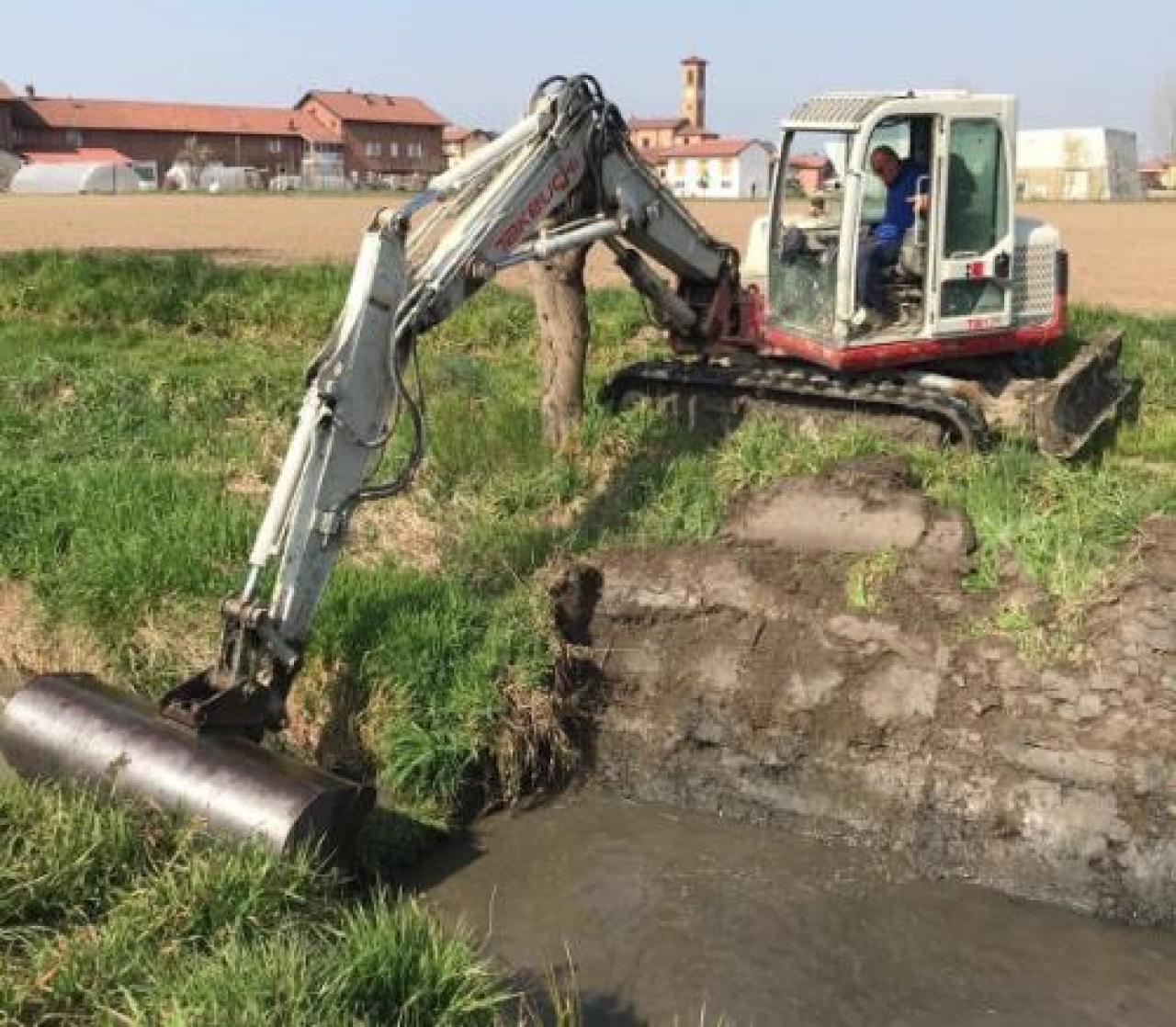 Pulizia di rii e canali a Torre San Giorgio