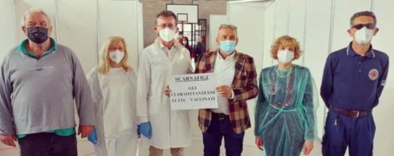Scarnafigi, gli ultraottantenni sono stati vaccinati